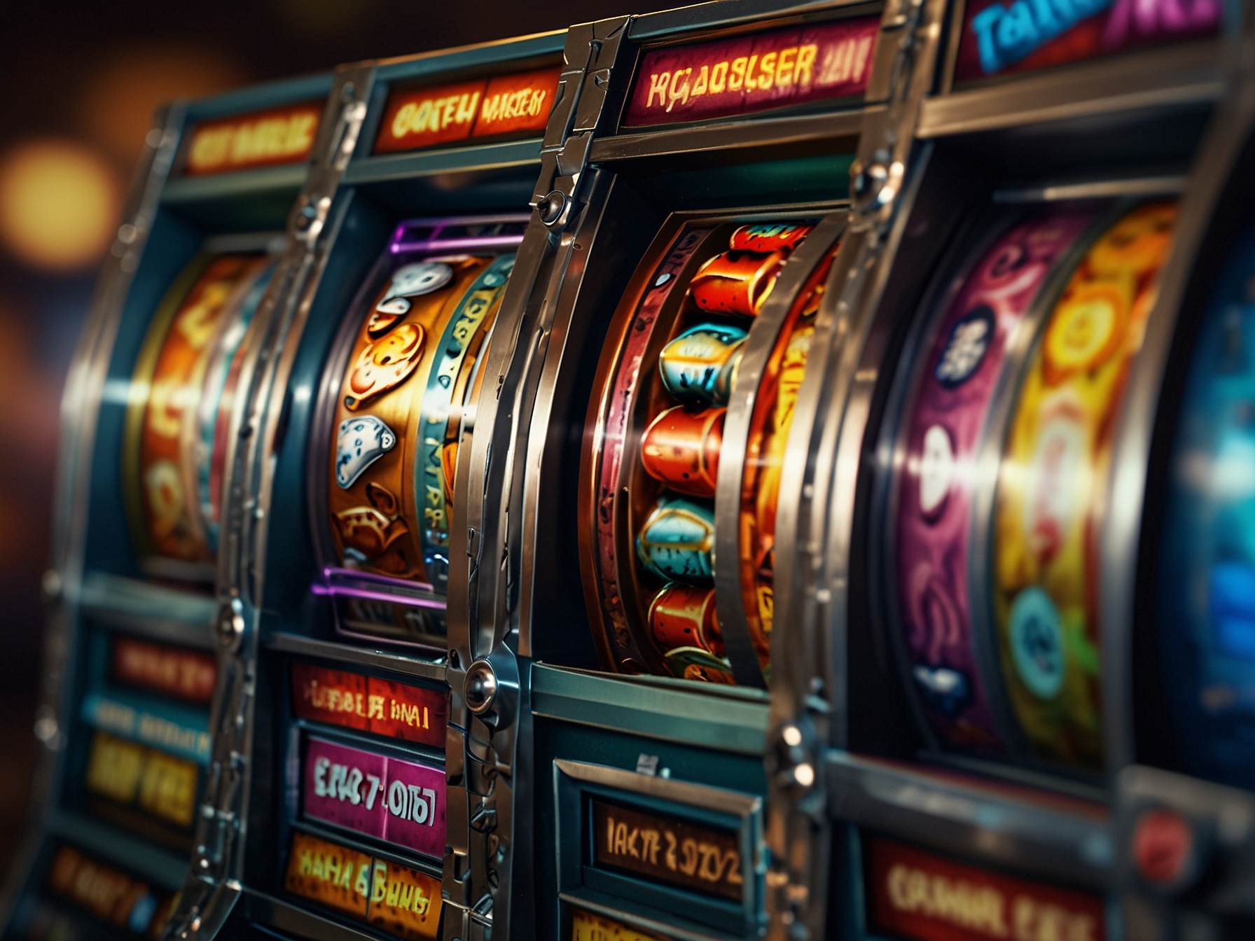 Slot machine thumbnails