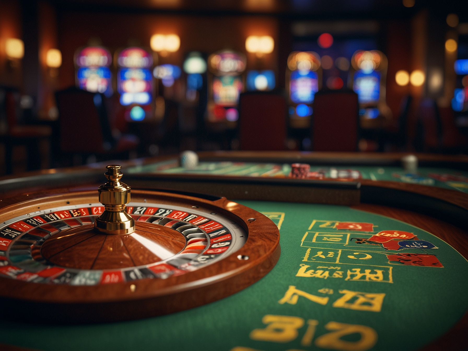 Collage of casino games including slots and live dealer table