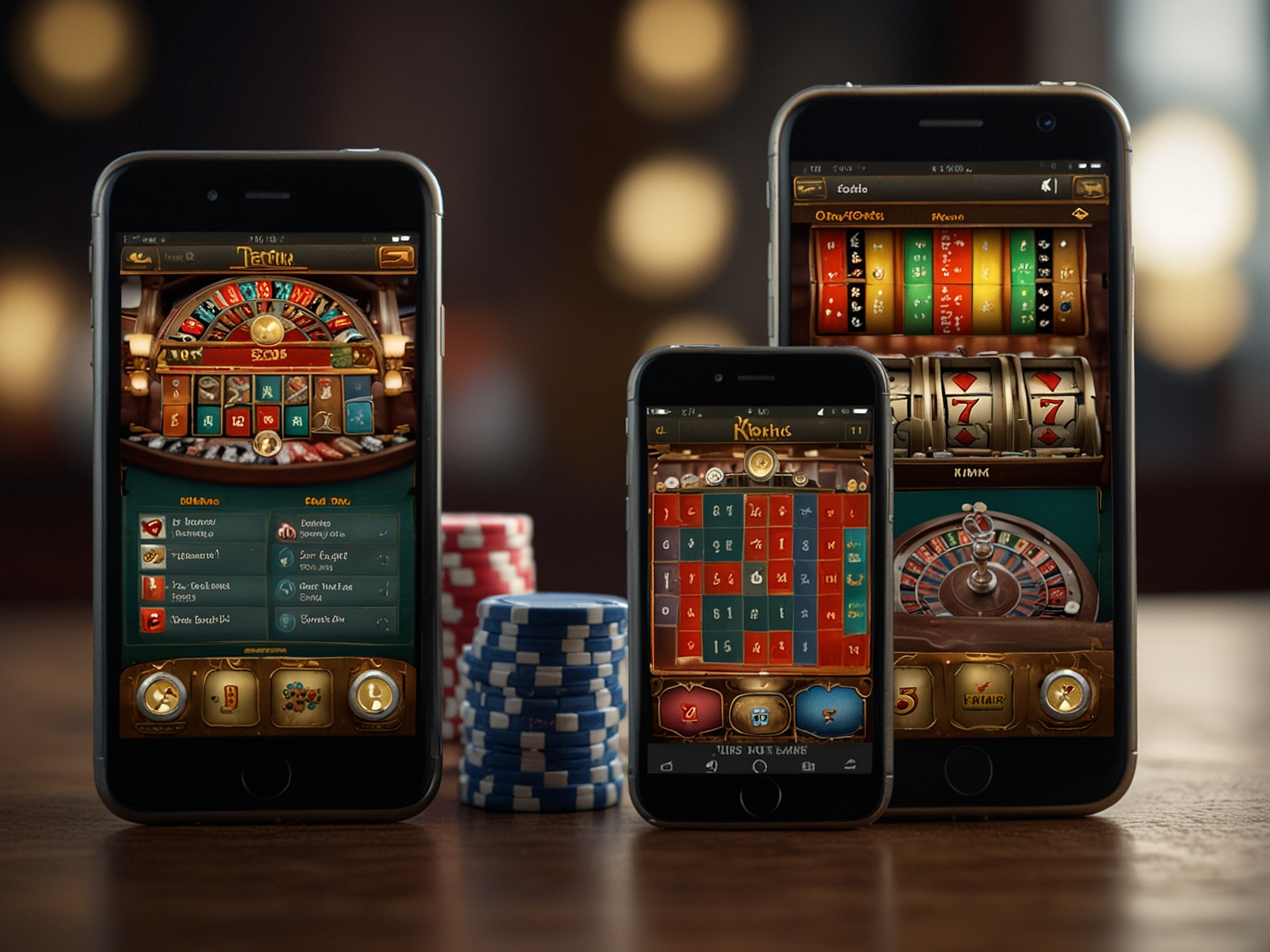 Mobile website view on smartphone